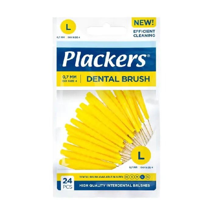 Plackers Interdental Brush Large 0.7 mm 24 pcs